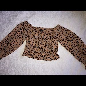 Animal Print Top